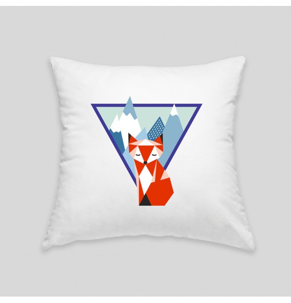 Mountain fox cushion