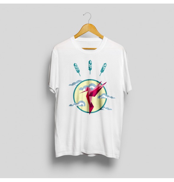 Hummingbird printed t-shirt