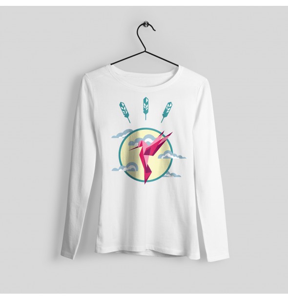 Brown bear printed sweater